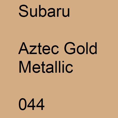 Subaru, Aztec Gold Metallic, 044.